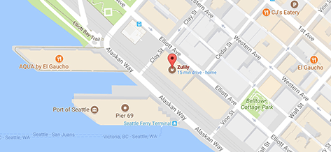 Seattle office location map